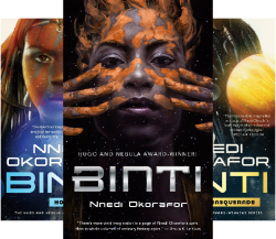 105. (November 2021) Binti novella trilogy, by Nnedi Okorafor